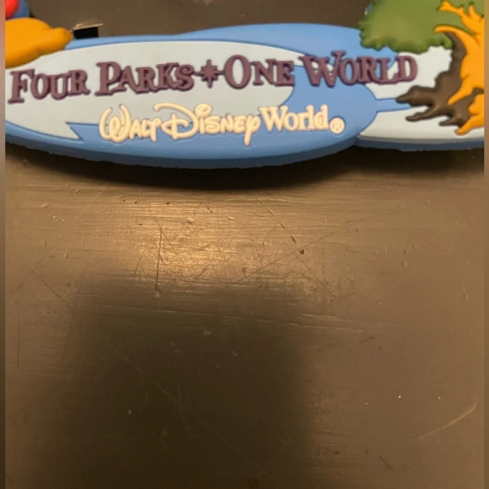 Disney Blue fireworks Photo Frame with Mickey Mouse magic kingdom Epcot Design